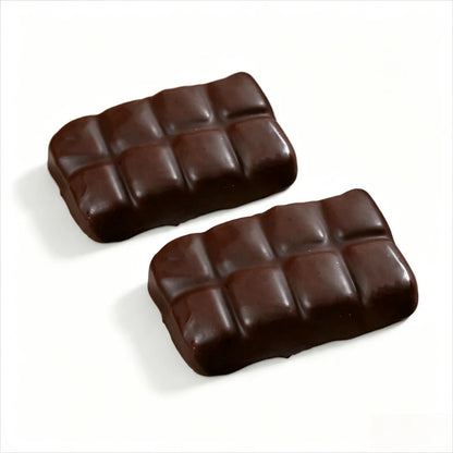Chocolate Squeeze Toy Crispy Chocolate Wax Cracking Stress Ball Soft Realistic Food Squeeze Fidget Toy Relieve Stress Squishy