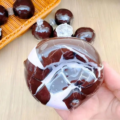 1-3Pcs Cracking Wax Ball Fidget Toy Handmade Cantaloupe Chocolate Soft Squeeze Ball anti Stress Sensory Decompression Toy